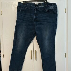 GUC Kenneth Cole stretch blue jeans men’s big and tall size 48x30